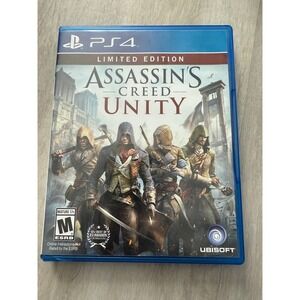 Assassins Creed Unity Limited Edition PS4 Video Game for Sony PlayStation 4